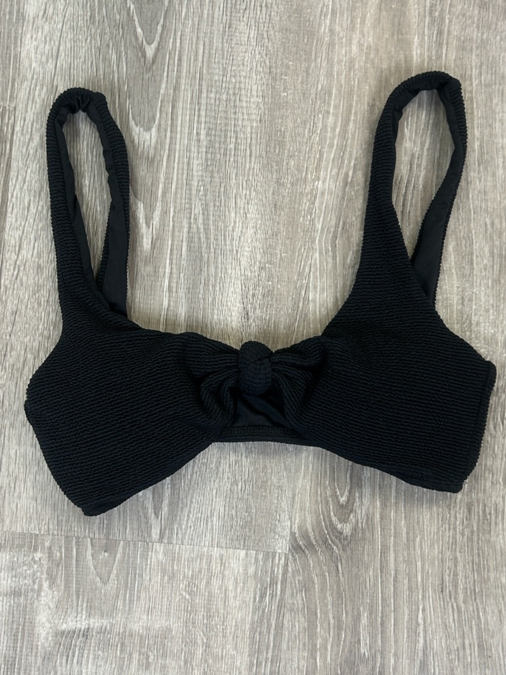 NWT Ardene Swim Black Bikini Top